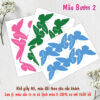 Combo 2 tờ A5 Bướm 2