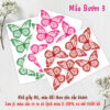 Combo 2 tờ A5 Bướm 3